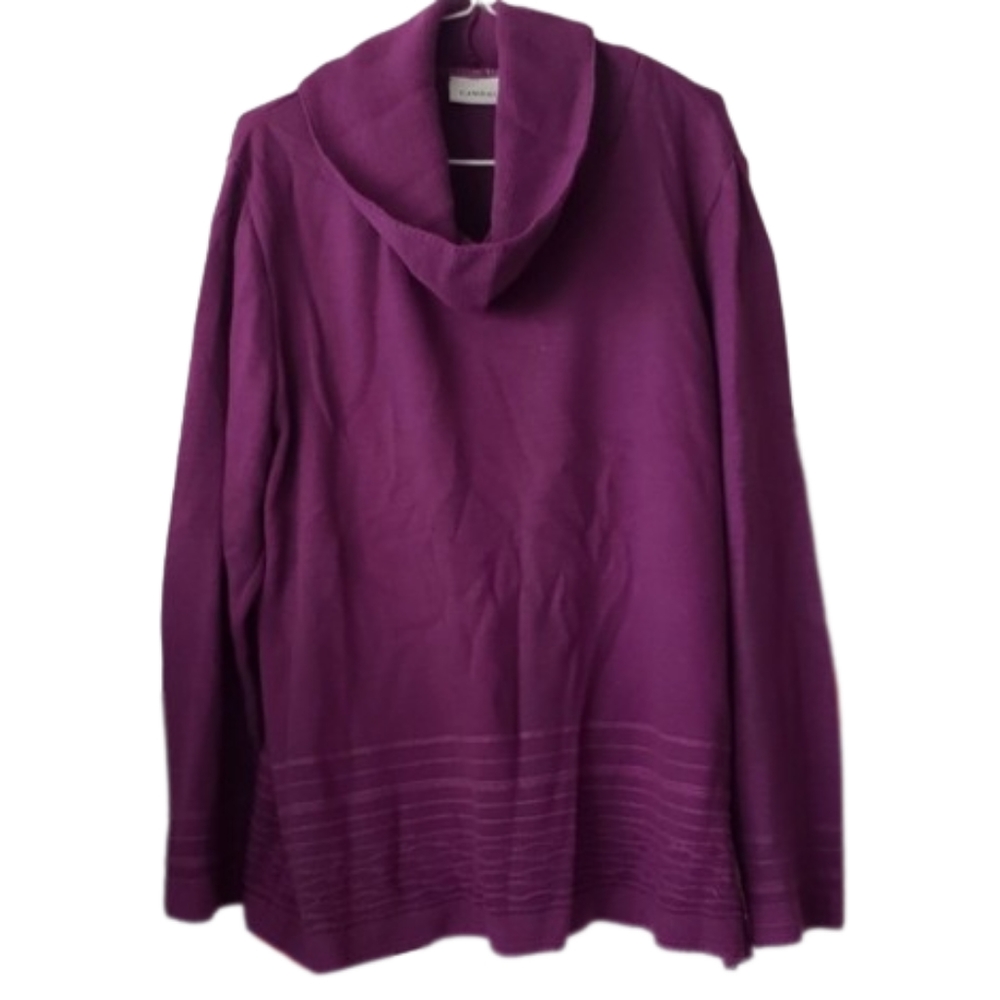 CANDA xl cowl neck sweater